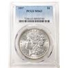 Image 1 : 1897 $1 Morgan Silver Dollar Coin PCGS MS63