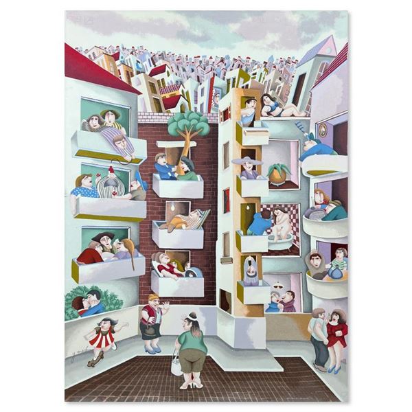 Yuval Mahler Limited Edition Serigraph On Paper