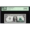 Image 1 : 1969C $1 Federal Reserve Note Partial Offset Error PCGS Superb Gem New 67PPQ