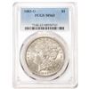 Image 1 : 1883-O $1 Morgan Silver Dollar Coin PCGS MS63