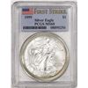 Image 1 : 1999 $1 American Silver Eagle Coin PCGS MS68 First Strike