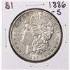 Image 1 : 1886-S $1 Morgan Silver Dollar Coin