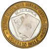 Image 1 : .999 Silver Colorado Belle Laughlin, Nevada $10 Casino Limited Edition Gaming Token