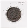 Image 1 : 1857 Braided Hair Large Cent Coin