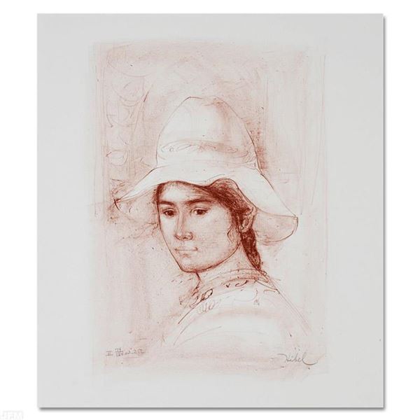 Edna Hibel (1917-2014) "Magda" Limited Edition Lithograph on Paper