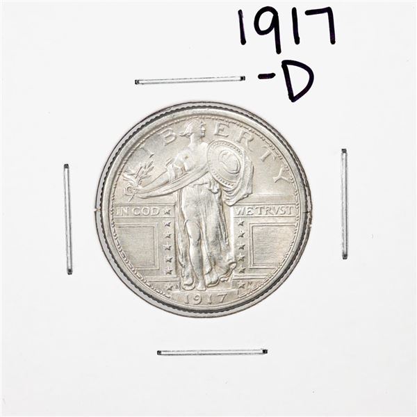 1917-D Standing Liberty Quarter Coin