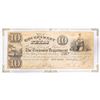 Image 1 : 1837 $10 The Government of Texas Obsolete Treasury Note