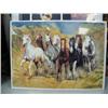 Image 1 : Shrink Wrapped Print of 8 Horses by TS Santoe  IS 19.5" x 27.5"  (2)