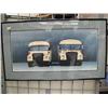 Image 1 : Double Matted and Framed Print  by John Hirier  144/750  "Busses"  (3)