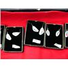 Image 3 : Lot of 9 sets of Ivory earrings with Beautiful scrimshawed flowers (114)