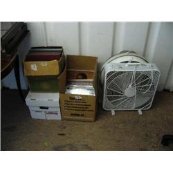 Lot of Records & Fans (3)