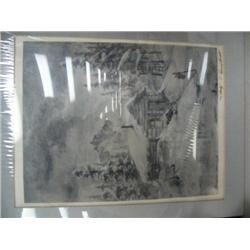 Print by Norman Lowell 13.5" x 10.5" I.S.  (74)