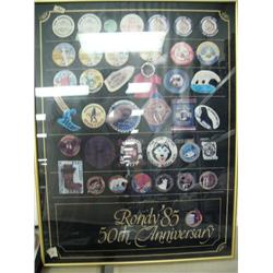 Framed 1985 50th Anniversary Fur Rondy  362/1985 Poster (74)