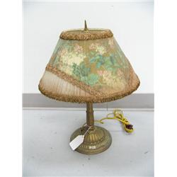Beautiful Antique Lamp and Shade (74)
