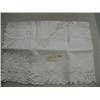 Image 1 : Batten Burg Lace Table cloth 45" x 45" priced at $95 (74)
