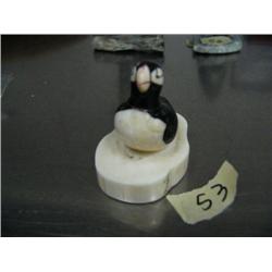 1.5" Ivory Bird from Diomede c. 1950 (74)