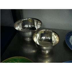 Sterling Paul Revere Reproduction International Silver Bowl 7.5" and 6" Gorhm Sterling Silver Bowl, 