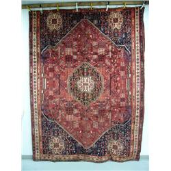 Persian carpet #40178- Made in Iran- Shiraz, 9.5' x 6.8'- estimated retail value $3,928 (8888)