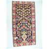 Image 1 : Persian carpet #40181- Made in Iran- Kerman, 3.6' x 1.8'- estimated retail value $394 (8888)
