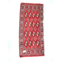 Persian carpet #40113- Made in Iran- Baloch, 3.2' x 1.4'- estimated retail value $272 (8888)