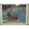 Image 1 : Scotty McDaniels Print 187/950 Dog Mushers 22" x 27.5" IS (22)