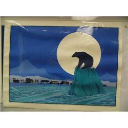 B: Keith Appel 1979 "A Quiet Village"  342/450  IS 20" x 27" (22)