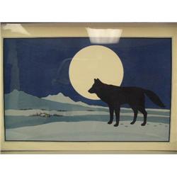 C:  Keith Appel 1988 "Where Trails Cross"  61/600  IS 20"x32" (22)