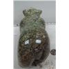 Image 3 : Soapstone carved bear by Michael Scott, 9-1/2" and 4-1/4" tall (86)