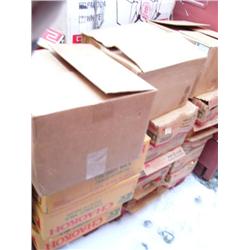 Pallet: 10 cases of Panda Brand Oyster flavored sauce; 3 cases of coconut milk; 3 cases of crushed c