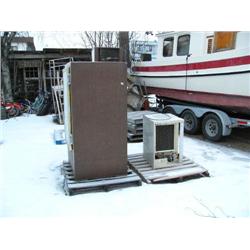 Commerical refrigerator; air cleaner