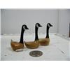 Image 1 : Set of 3 bone and baleen Canada Geese by Aningayou