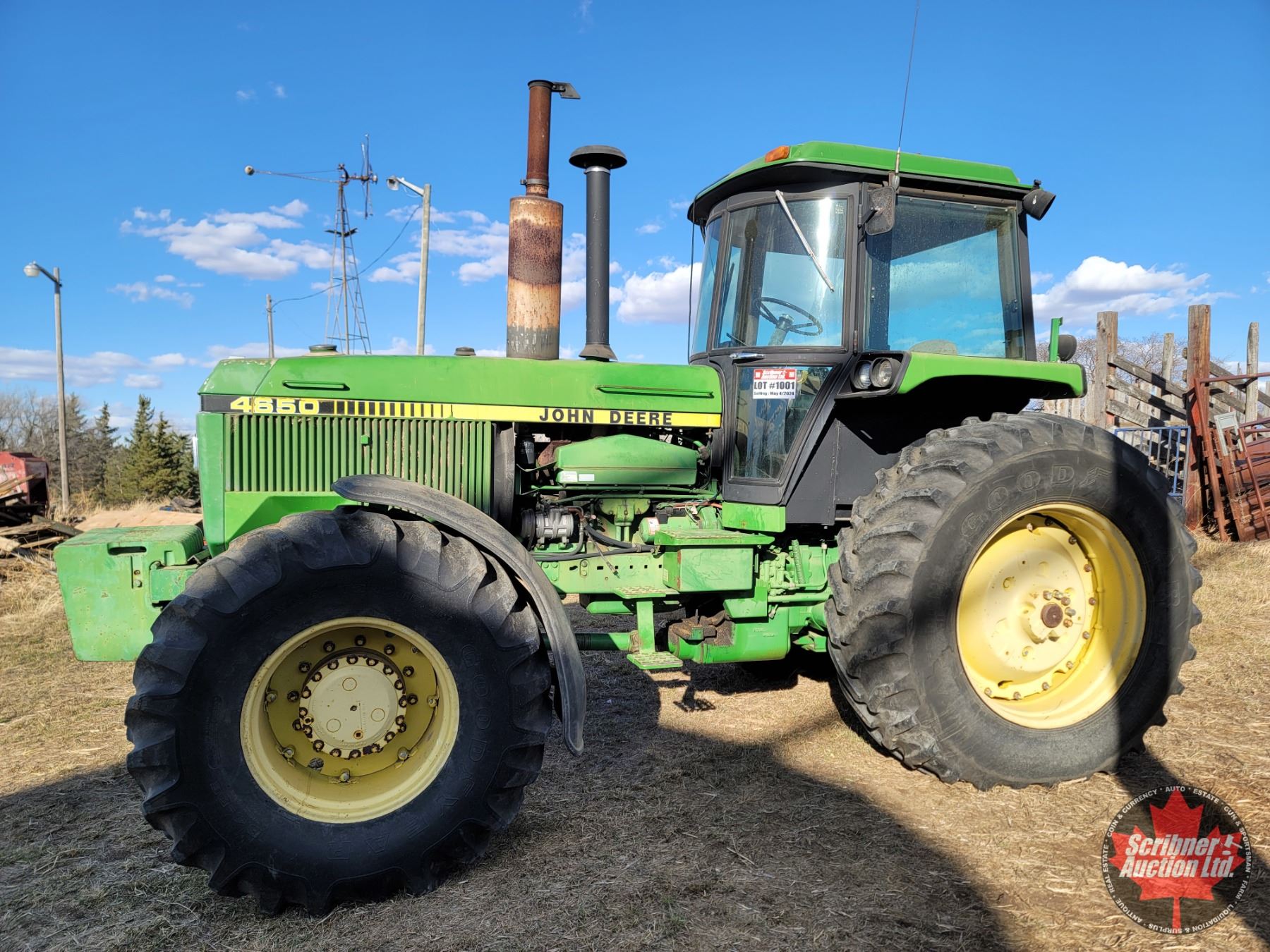 4650 John Deere 4650 Tractor