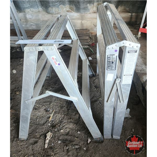 Trigger Bench Trigger Aluminum Saw Horses (2) (36