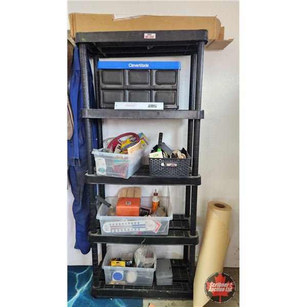 Shelving Unit with Contents !