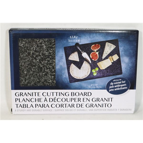 NEW 8"X12" GRANITE CUTTING BOARD