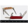 Image 1 : TWO JACKKNIVES/ POCKET KNIVES, ONE IS
