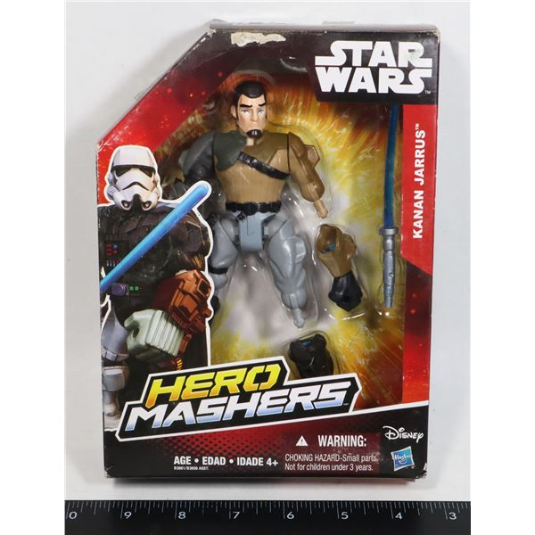 NEW STAR WARS HERO MASHERS KANAN JARRUS FIGURE IN BOX