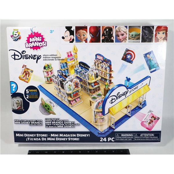 NEW MINI BRANDS DISNEY MINI STORE 24 PCS IN BOX