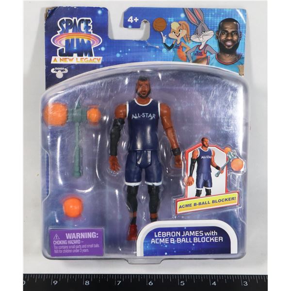 NEW SPACE JAM ACME B-BALL BLOCKER TOY IN BOX