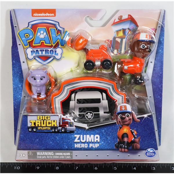 NEW PAW PATROL ZUMA HERO PUP IN BOX