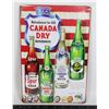 Image 1 : BRAND NEW METAL CANADA DRY BEVERAGES SIGN