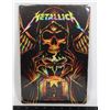 Image 1 : BRAND NEW METAL METALLICA SIGN