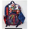 Image 1 : NEW 5PC AVENGERS YOUTH BACKPACK SET