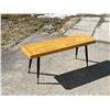 Image 1 : Vintage Cribbage Crib Board Coffee Table - Approx: 40x12" & 17"T see photos