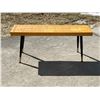 Image 2 : Vintage Cribbage Crib Board Coffee Table - Approx: 40x12" & 17"T see photos