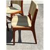 Image 4 : 4 Mid Century Teak Dining Chairs - see description