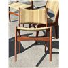 Image 9 : 4 Mid Century Teak Dining Chairs - see description