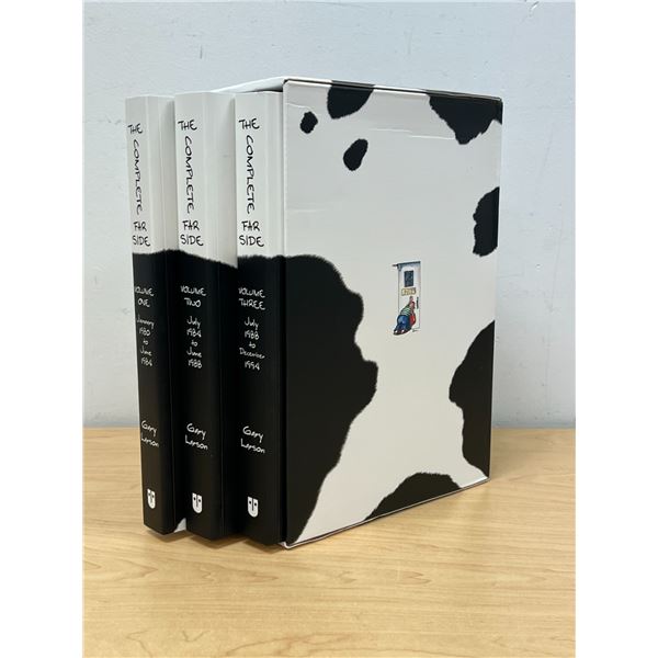 The Complete Far Side by Gary Larson 1980-1994 3 Book Box set as pictured