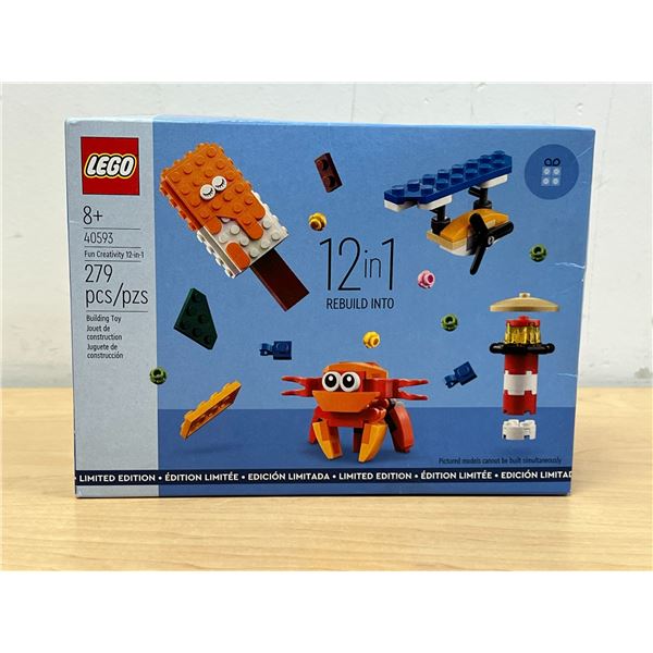 New Sealed LEGO 12 in 1 Building Toy Set 279 pcs - # 40593 see all photos