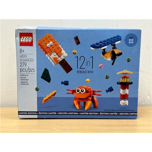 New Sealed LEGO 12 in 1 Building Toy Set 279 pcs - # 40593 see all photos